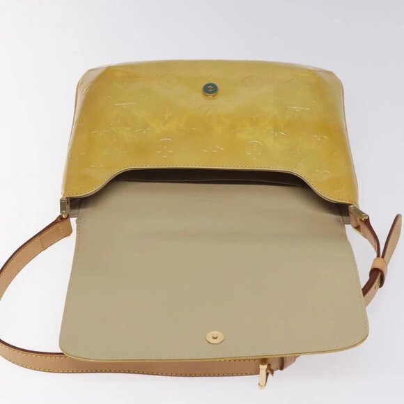 LOUIS VUITTON Monogram Vernis Thompson Street Bag Beige M91301 LV Auth th5733 - Picture 10 of 16